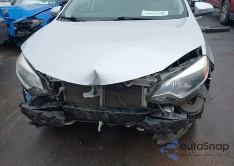 2016 Toyota Corolla Le из США, поврежденный, VIN 2T1BURHE8GC559863